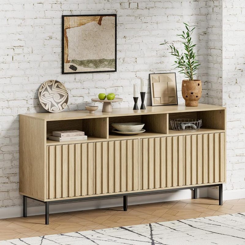 R&R MUEBLES - Aparador Moderno Mikari Duna R&R MUEBLES