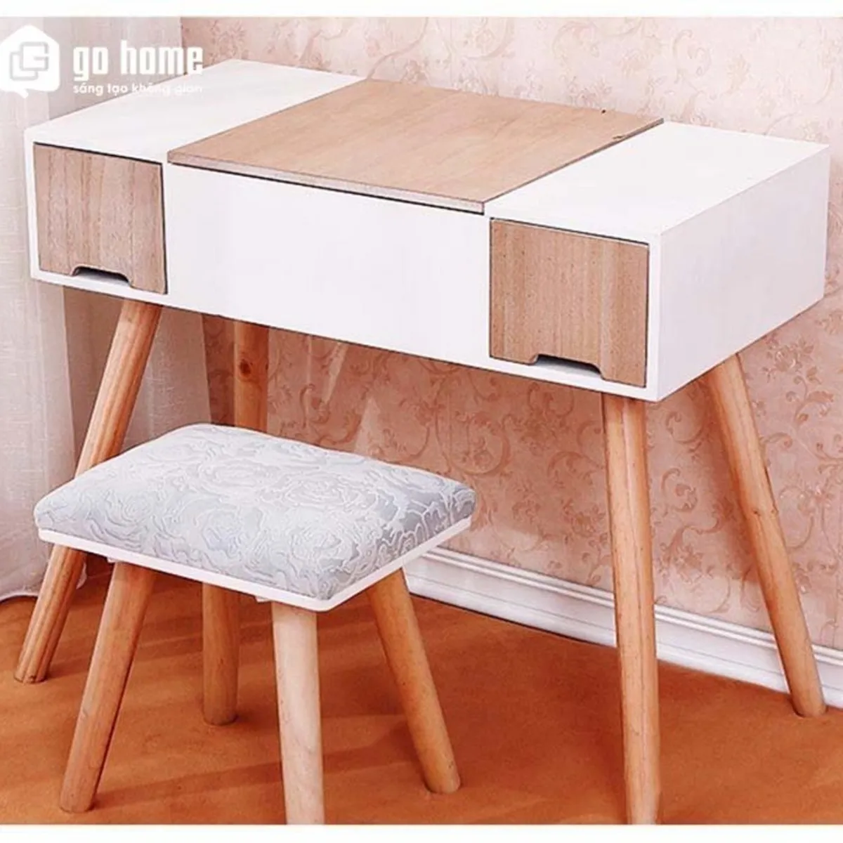 GENERICO - Tocador Vintage Ica BlancoDuna R&R MUEBLES