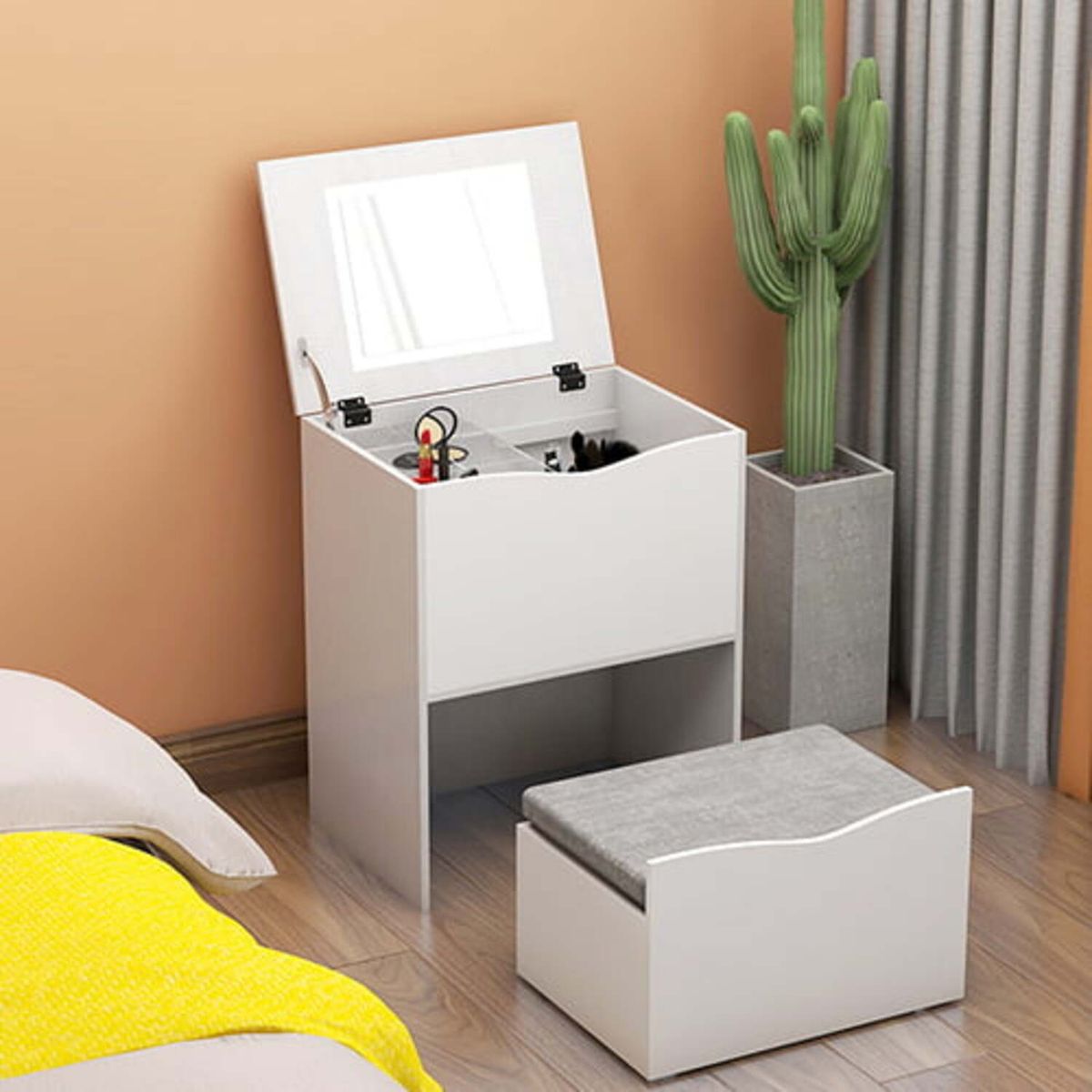 GENERICO - Tocador Pequeño Tacna Blanco R&R MUEBLES