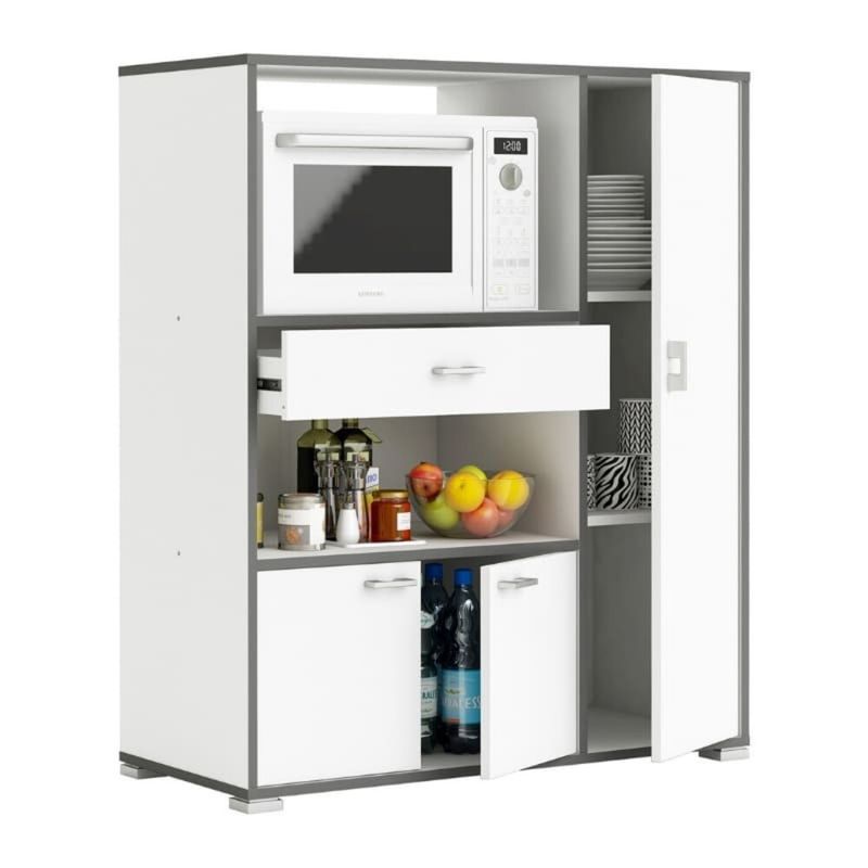 R&R MUEBLES - Mueble Auxiliar de Cocina para Microondas Kizuchi R&R MUEBLES
