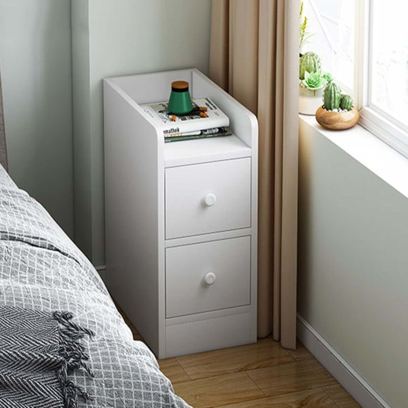 GENERICO - Velador Moderno Simone Blanco 20cm R&R MUEBLES