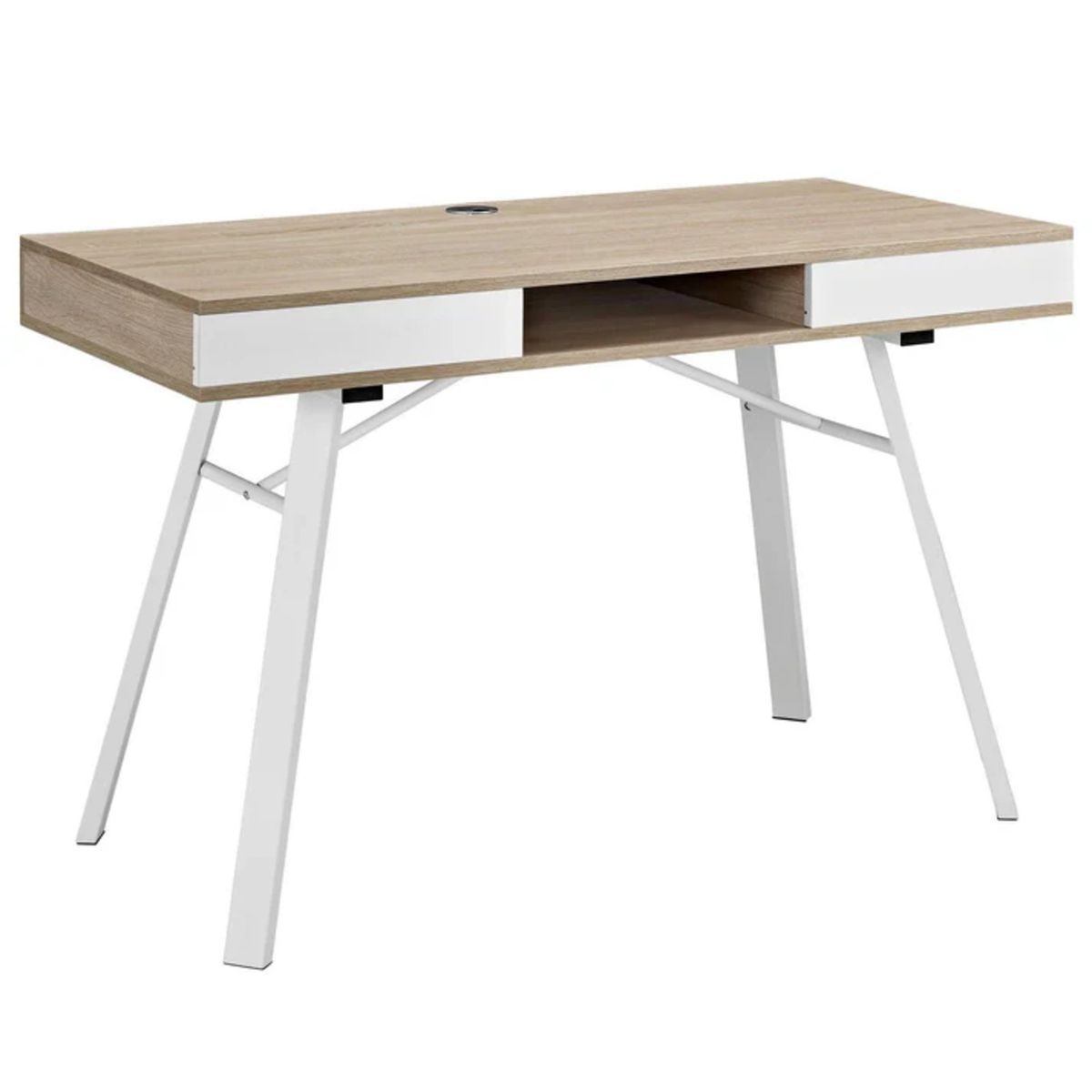 GENERICO - Escritorio Moderno Isabella 2 Cajones R&R MUEBLES