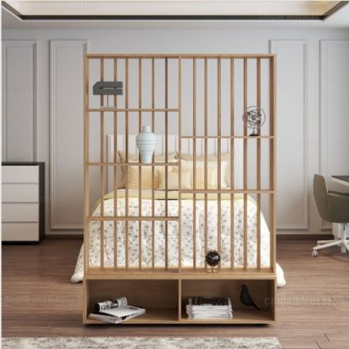 GENERICO - Estante Separador de Ambiente Trizz 130cm Duna R&R Muebles