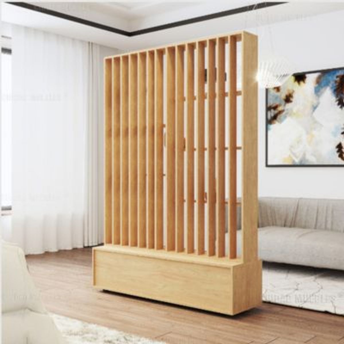 GENERICO - Estante Separador de Ambiente Trizz 130cm Duna R&R Muebles