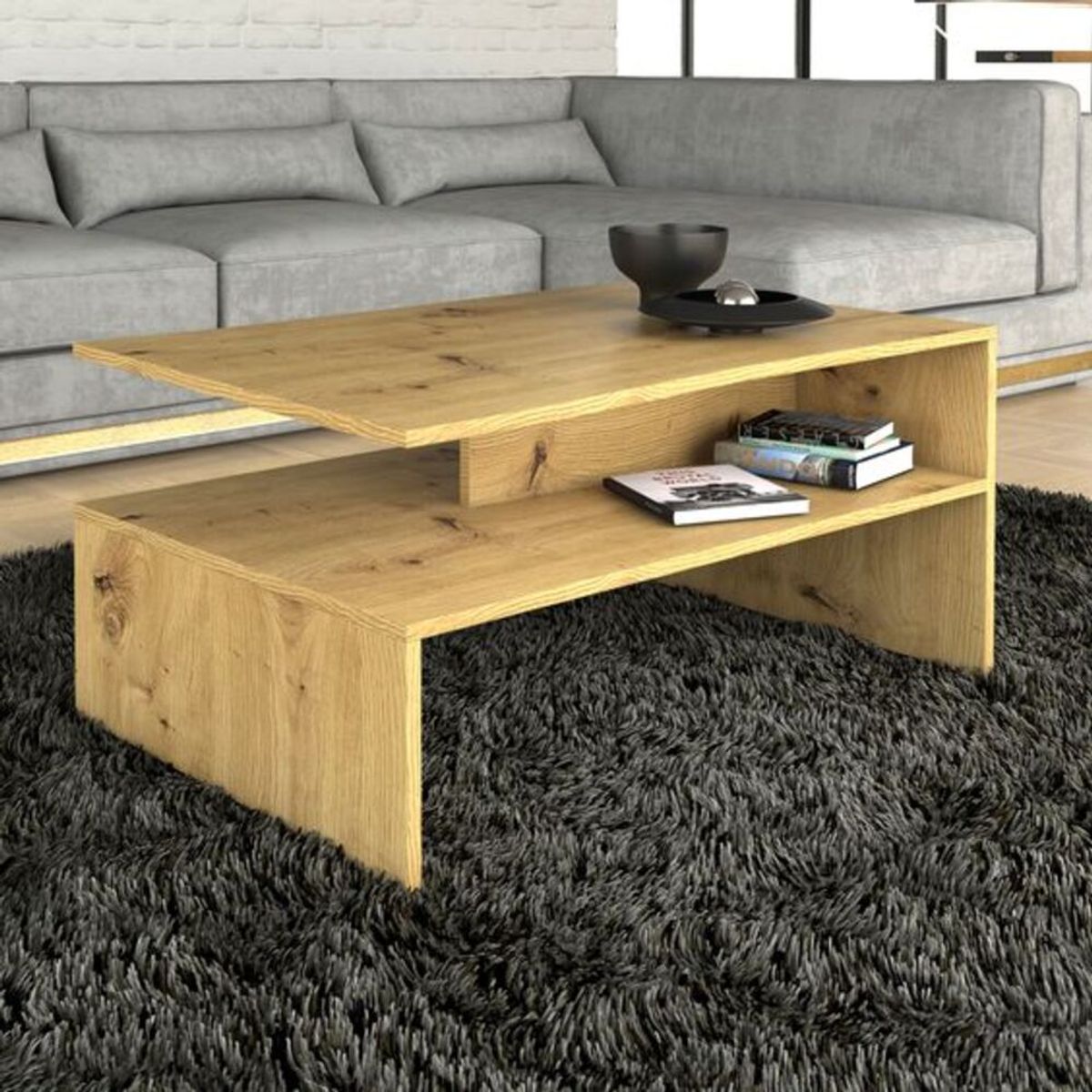 GENERICO - Mesa De Centro Moderna Cory Duna R&R Muebles