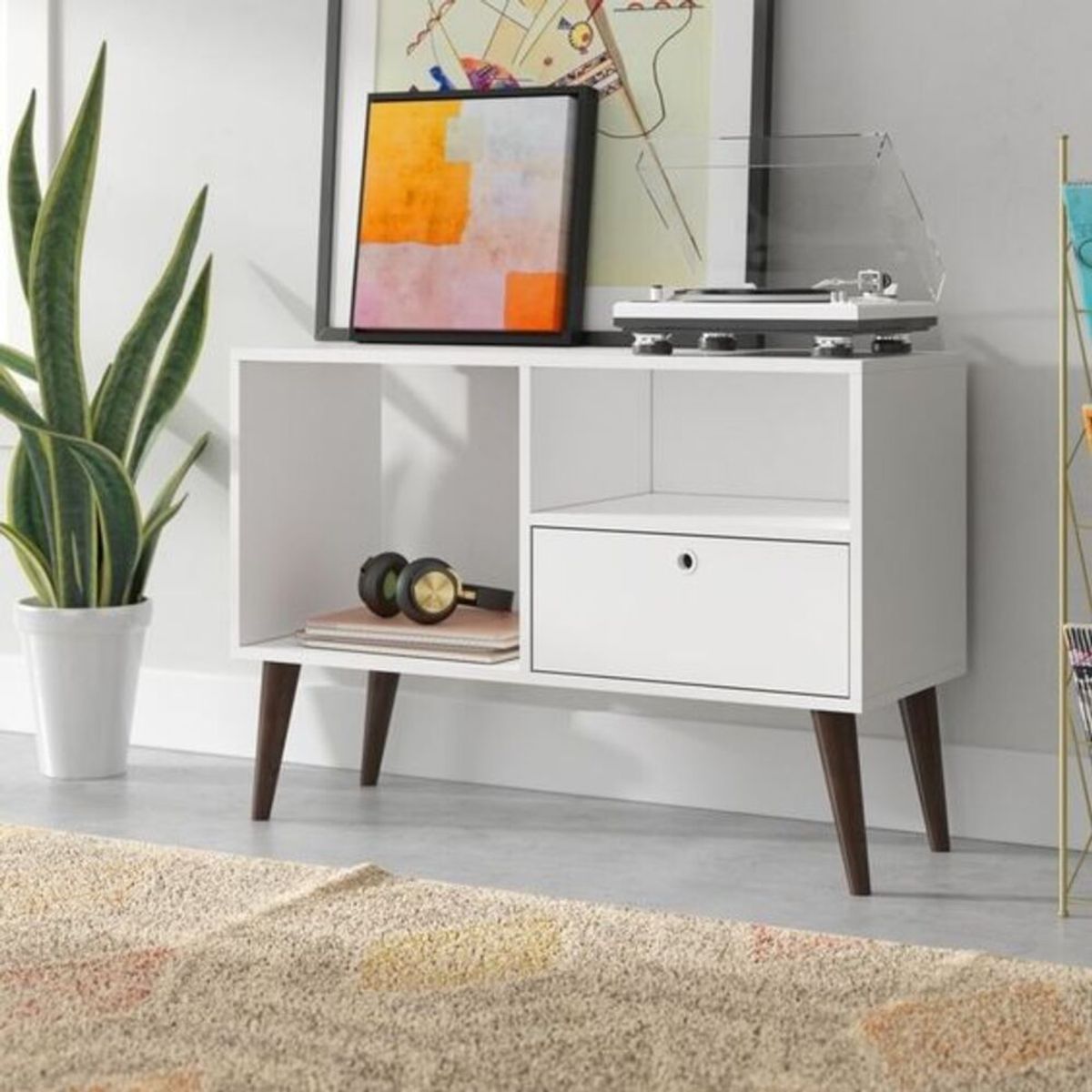 GENERICO - Recibidor Vintage José 1 Cajón R&R Muebles