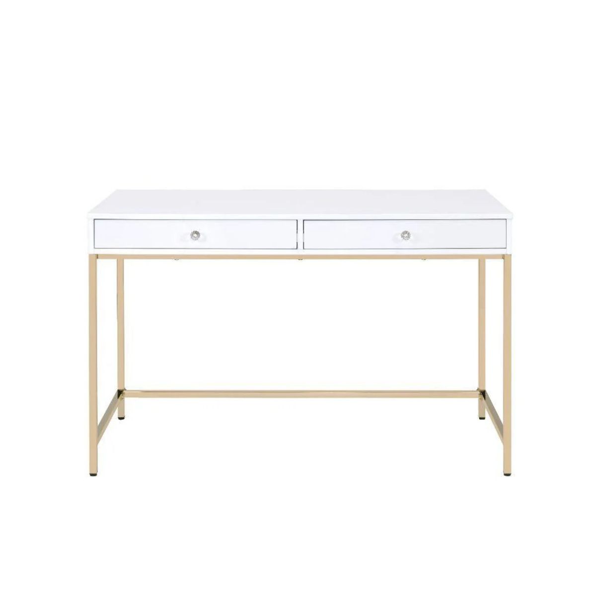 GENERICO - Escritorio Moderno Coquette Blanco R&R MUEBLES