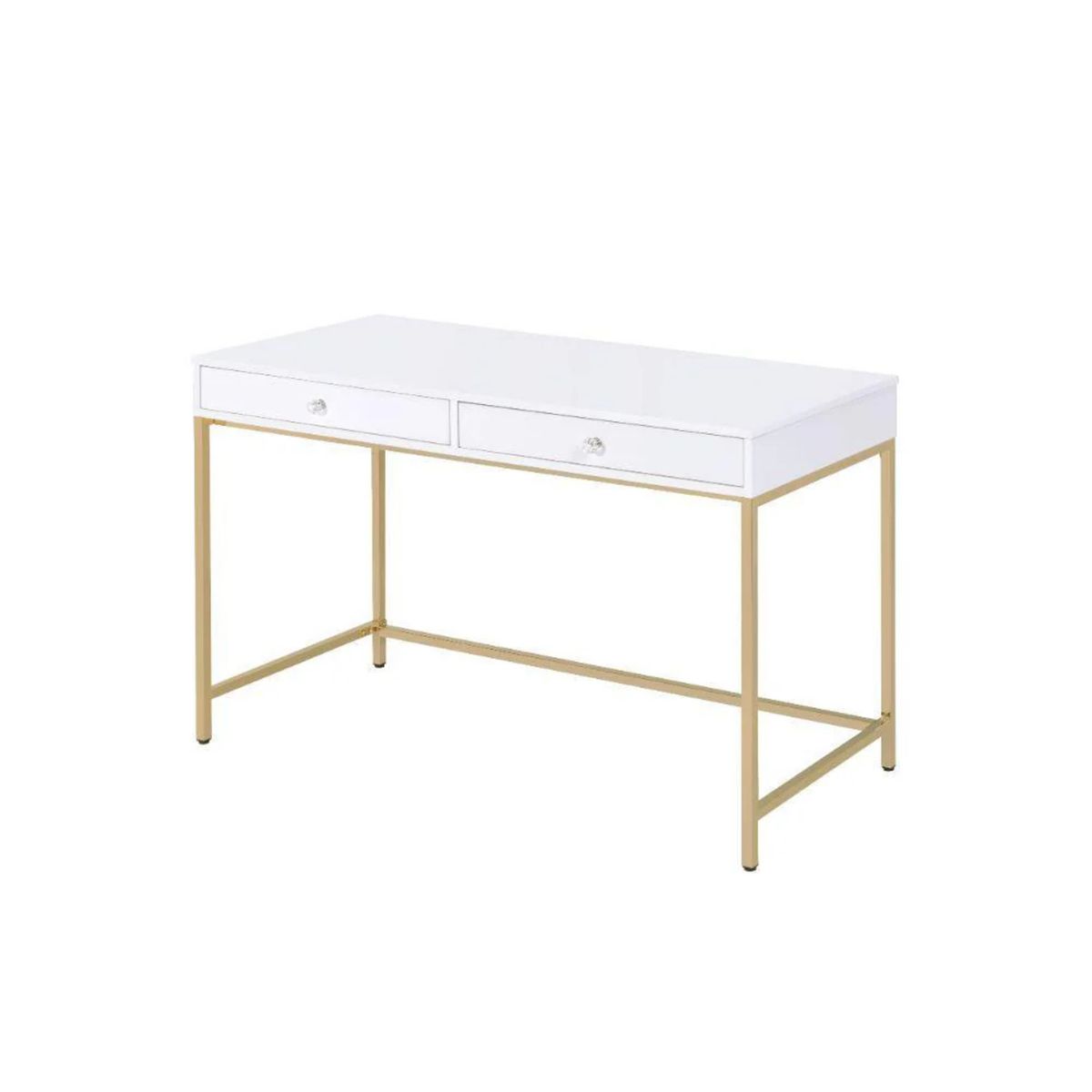 GENERICO - Escritorio Moderno Coquette Blanco R&R MUEBLES