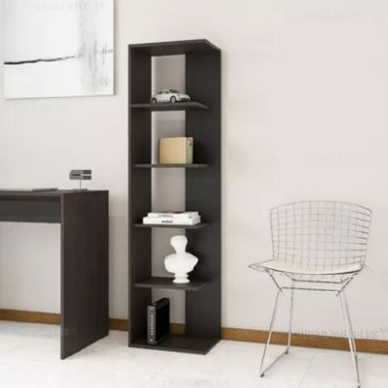 GENERICO - Estante Moderno Anita Negro R&R MUEBLES