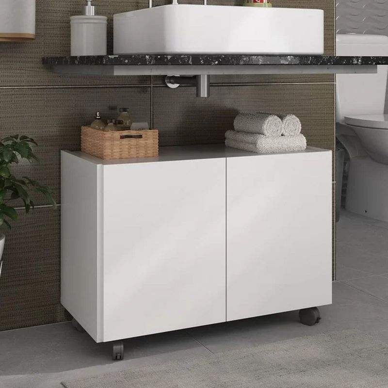 R&R MUEBLES - Mueble de Baño Kanata Blanco R&R MUEBLES