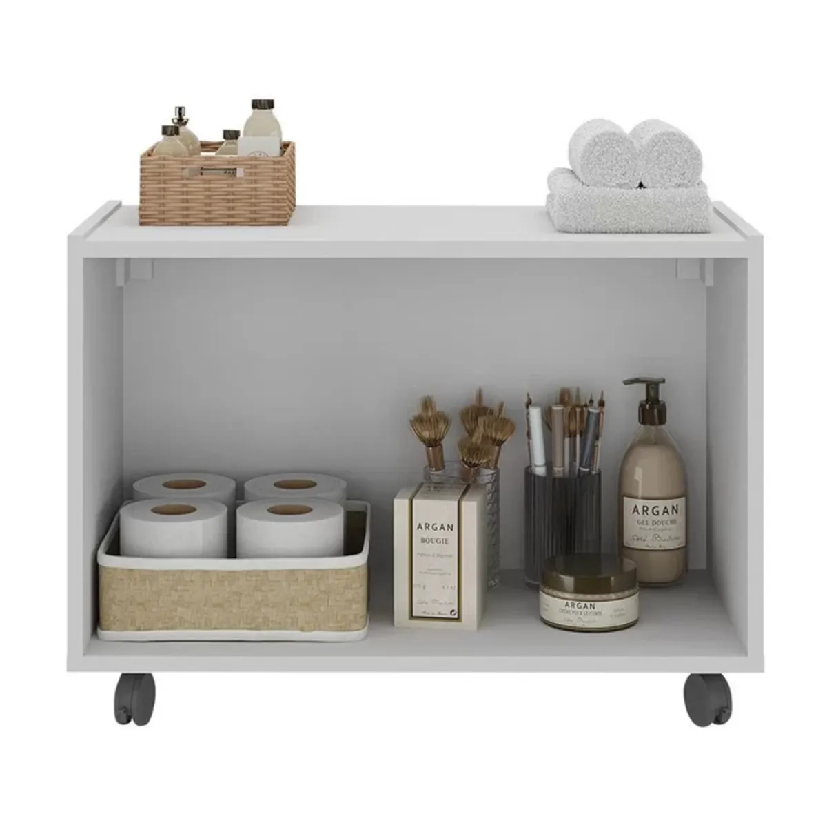 R&R MUEBLES - Mueble de Baño Kanata Blanco R&R MUEBLES