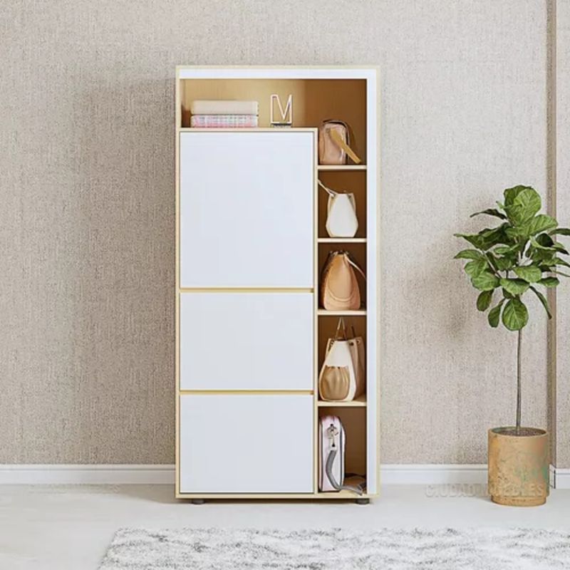 GENERICO - Zapatera Moderna Noemi DunaBlanco R&R Muebles