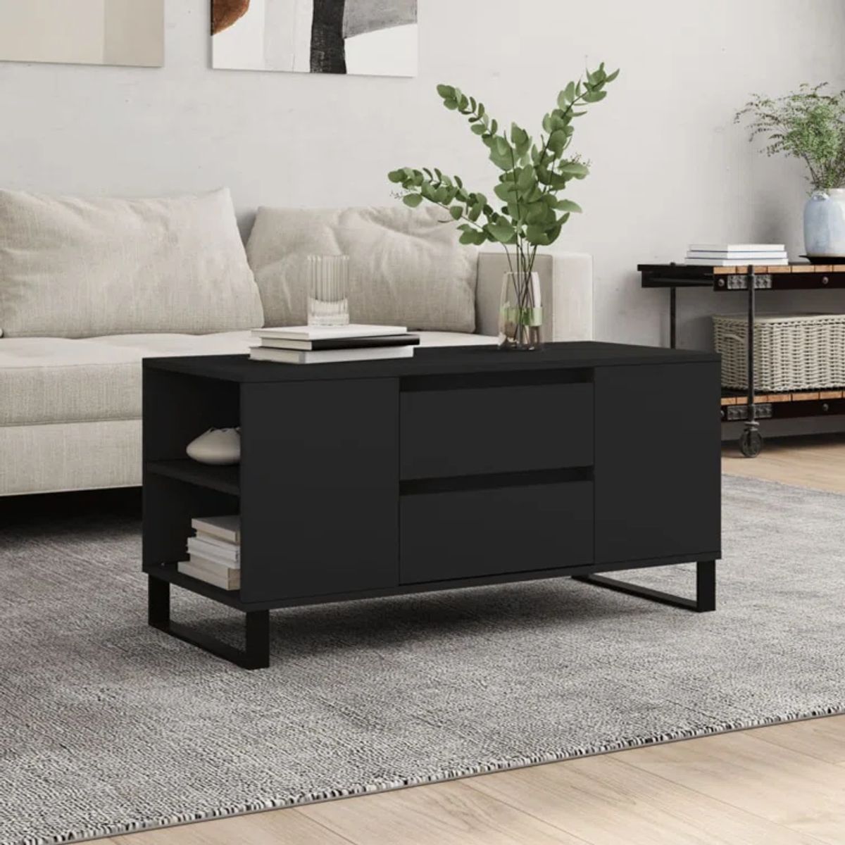 GENERICO - Mesa de Centro Desha Negro R&R MUEBLES