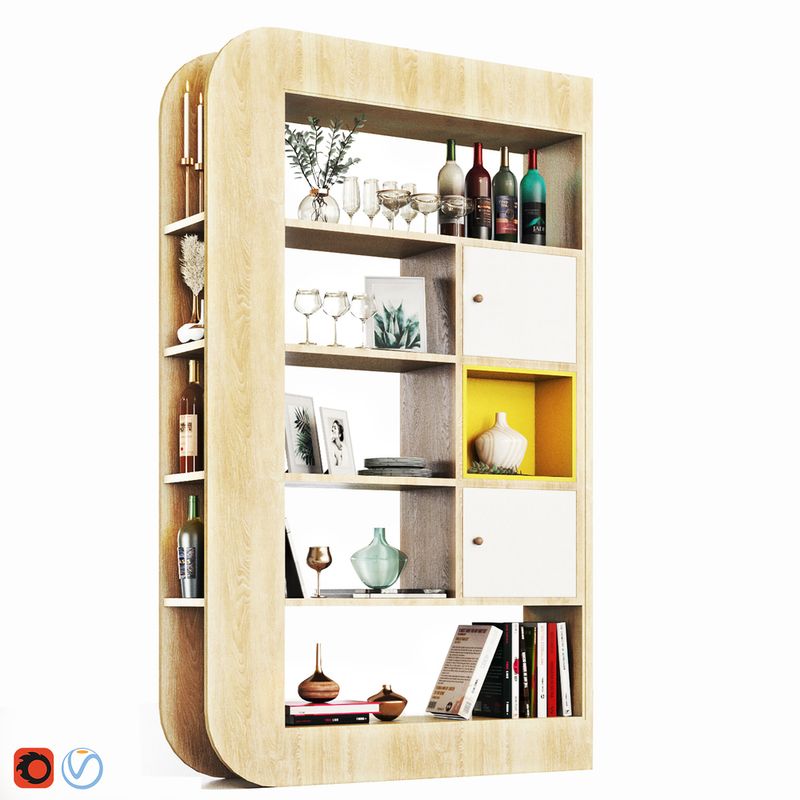 GENERICO - Estante Seperador Kraft Marrón R&R MUEBLES