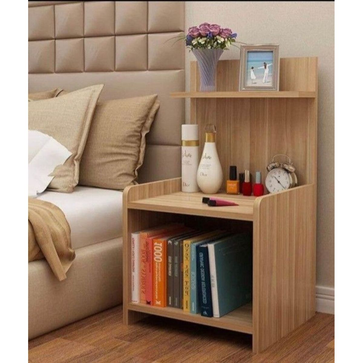 GENERICO - Velador Moderno Gianpiere Marron R&R MUEBLES