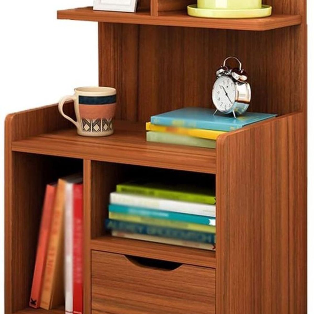 GENERICO - Velador Moderno Gianfranco Marron R&R MUEBLES