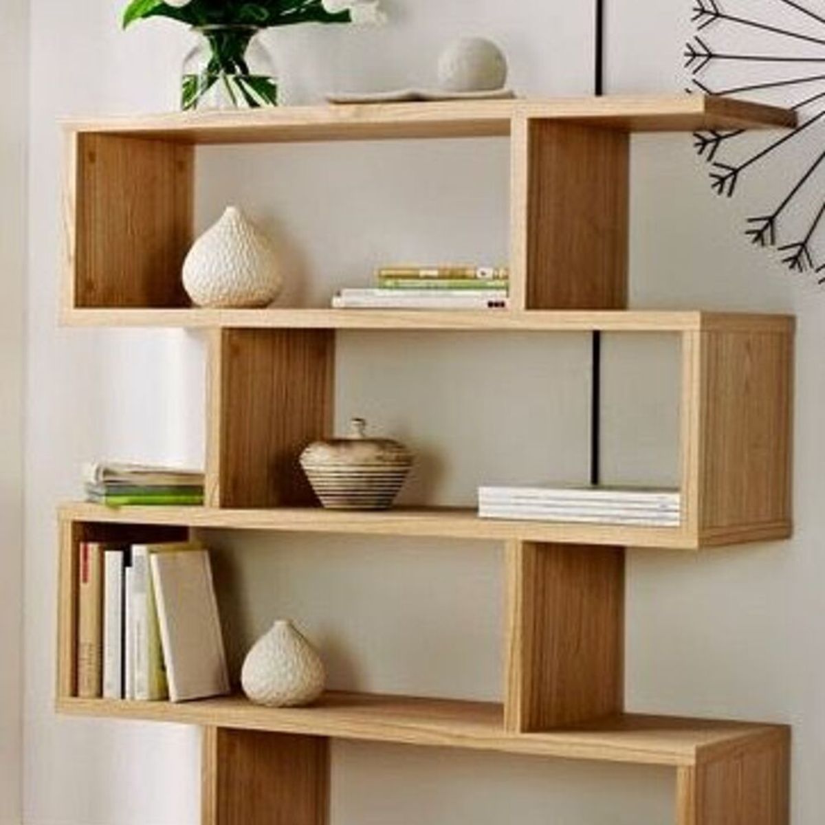 GENERICO - Estante Biblioteca Moderno Tipo Rectangular R&R MUEBLES