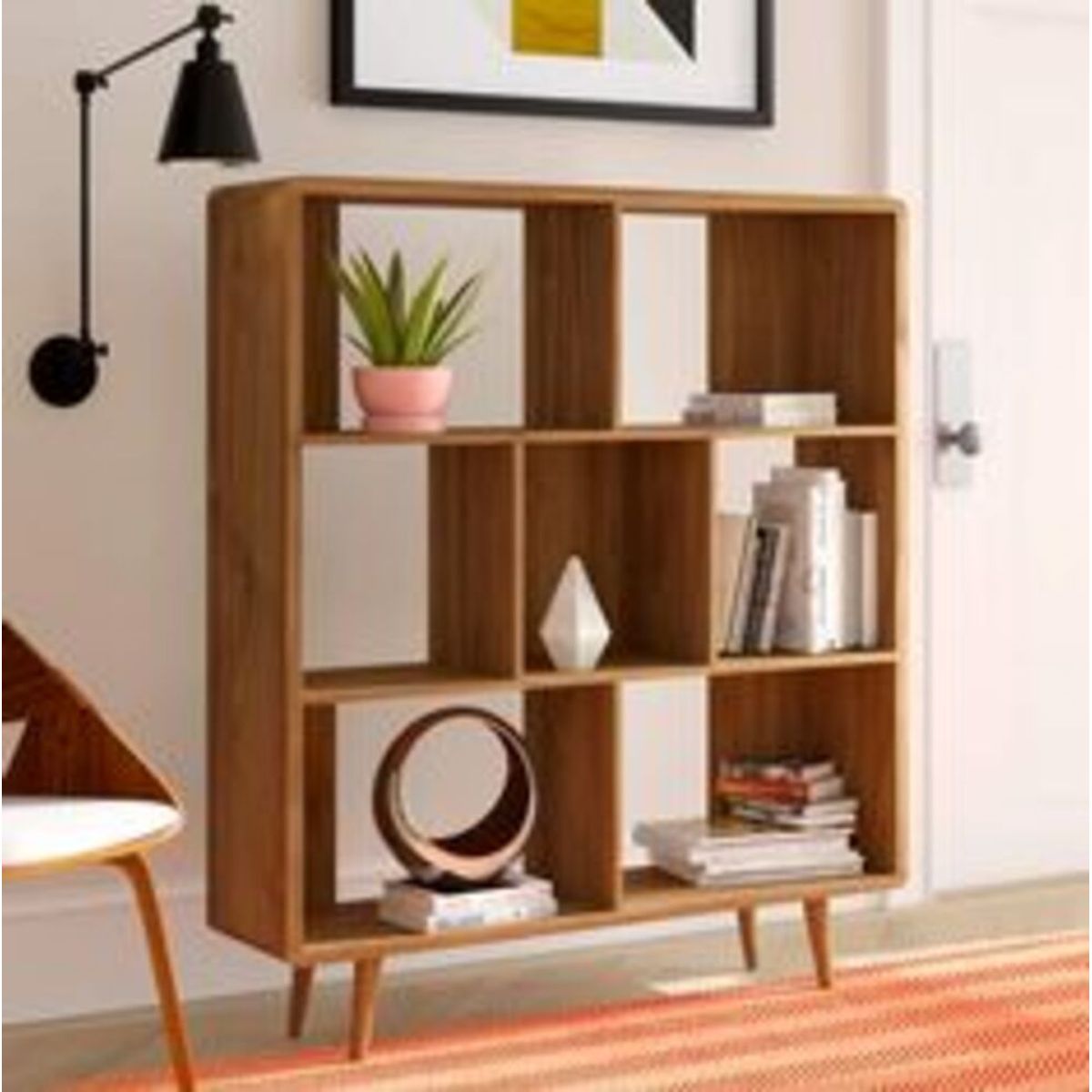 GENERICO - Estante Moderno Jimena Marrón R&R MUEBLES