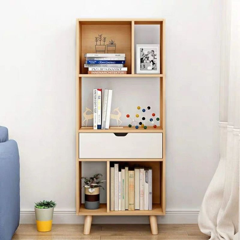 GENERICO - Estante Contemporáneo Jonas Blanco y Duna R&R MUEBLES
