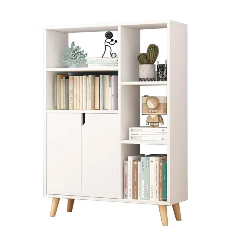 GENERICO - Estante Contemporaneo Bape Blanco R&R MUEBLES