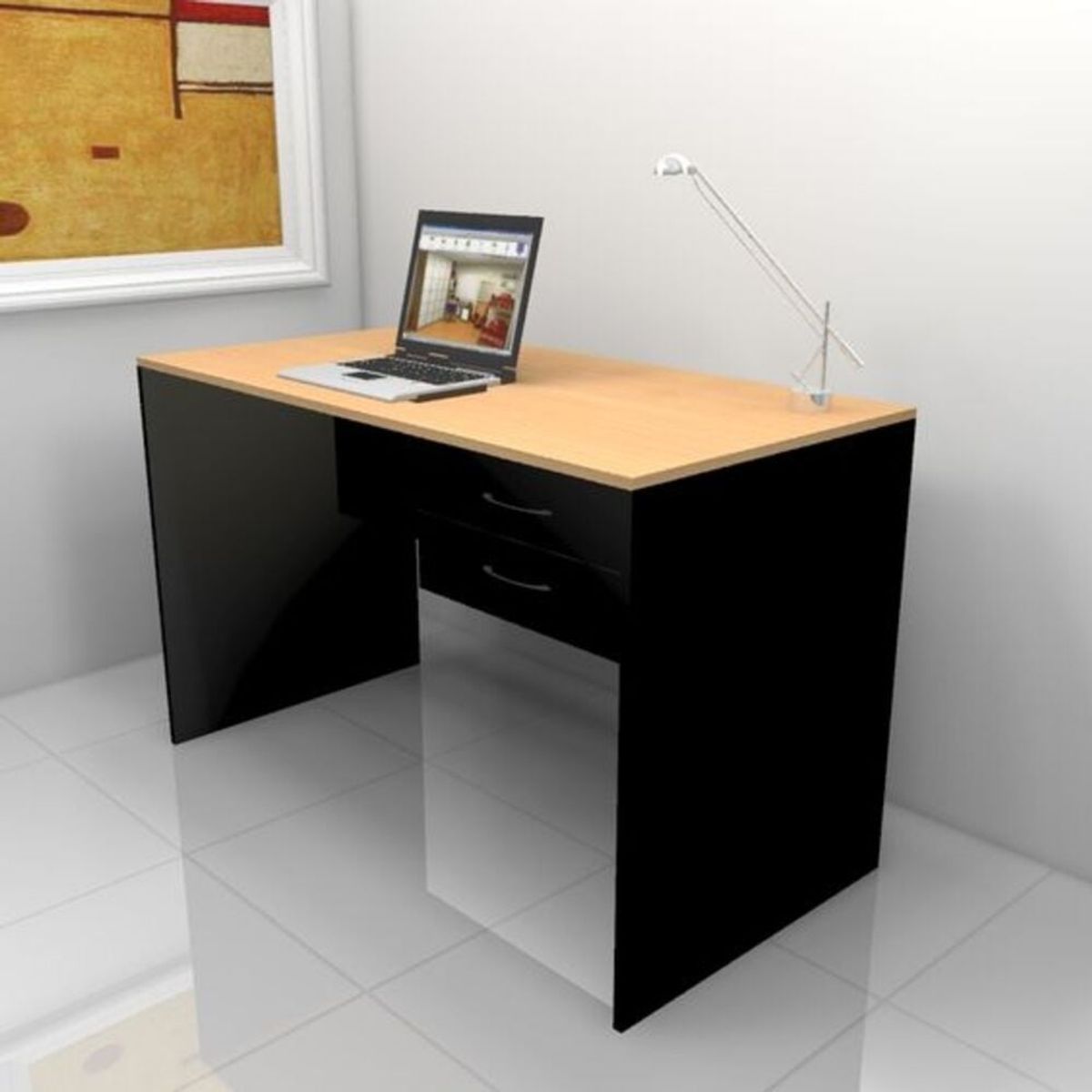 GENERICO - Escritorio Moderno Elías NegroDuna R&R Muebles