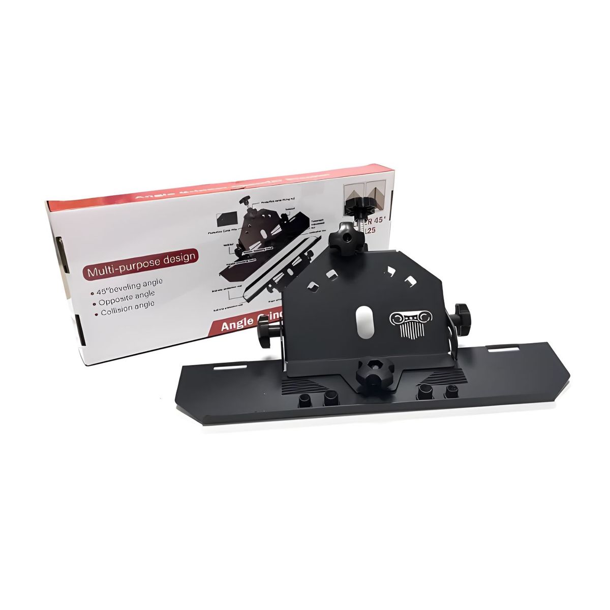 GENERICO - GUIA CORTE 45º PORCELANATO CERAMICA ADAPTADOR SOPORTE AMOLADORA