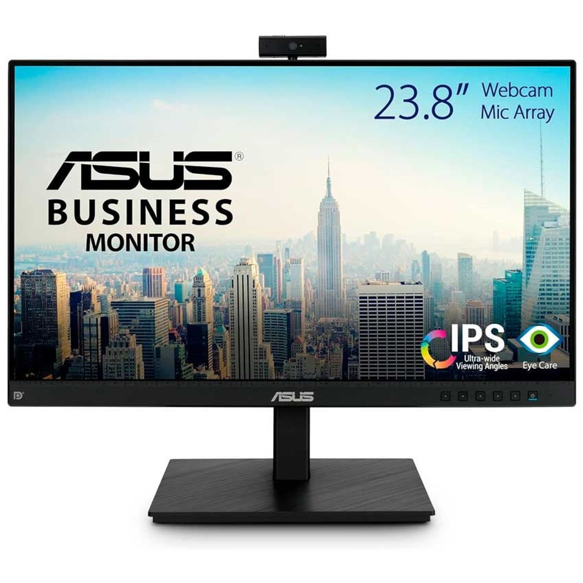 ASUS - Monitor Videoconferencias ASUS BE24EQSK Full HD IPS Cámara web