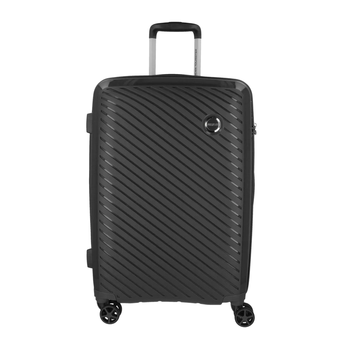 AMERICAN TOURISTER - Maleta Rígida Zanzibar Grande Pop Black