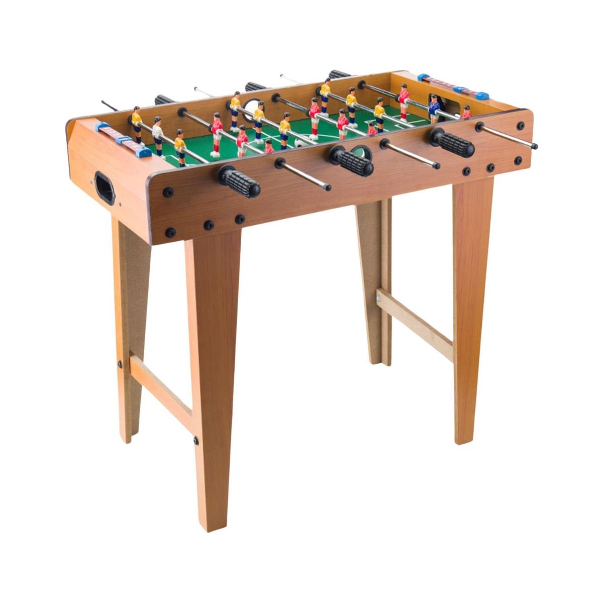 GENERICO - Juego de Fútbol de Mesa portátil con 2 balones Familiar