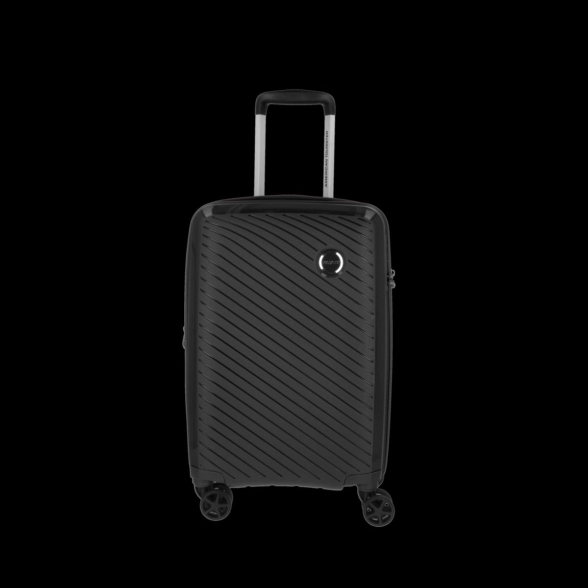 AMERICAN TOURISTER - Maleta Rígida Zanzibar Cabina Pop Black