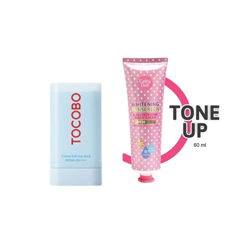 TOCOBO - Pack Tocobo Sun Stick - L-Gluthathione Magic Cream 60ml