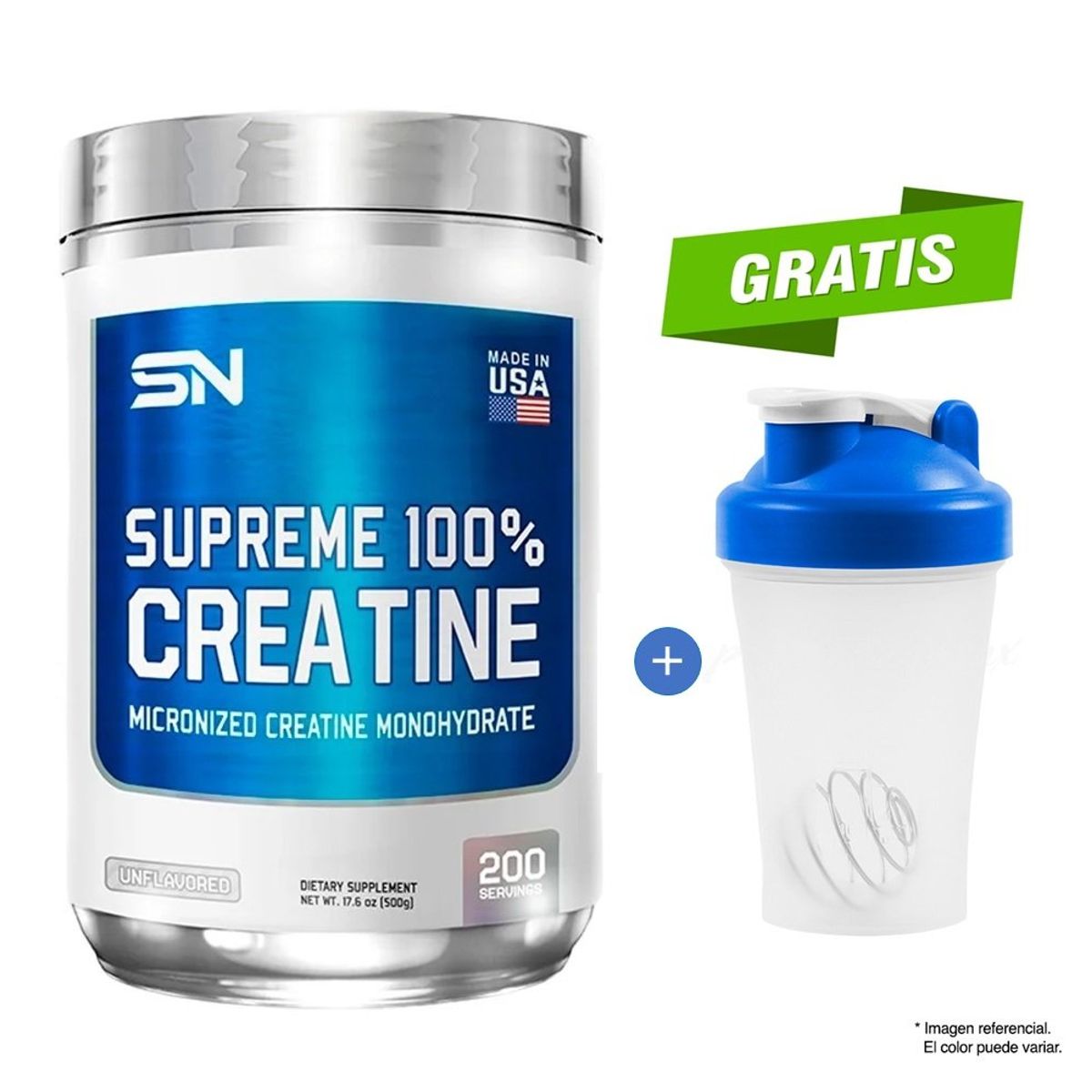 SUPREME NUTRITION - Creatina SUPREME NUTRITION CREATINE 500gr