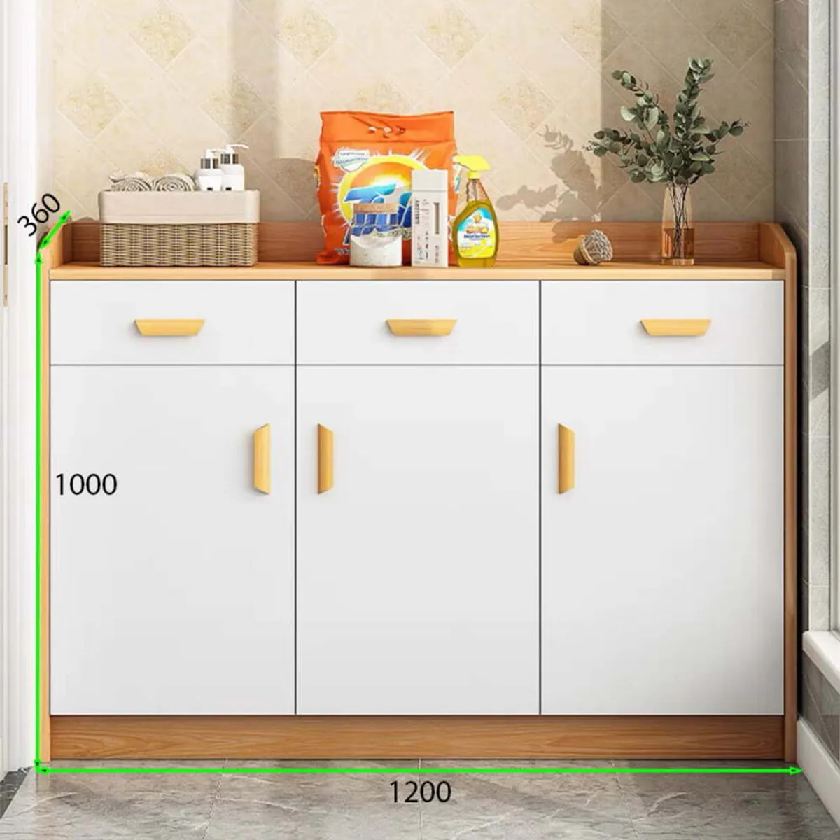 GENERICO - Mueble Organizador Para Cocina Arlett R&R Muebles