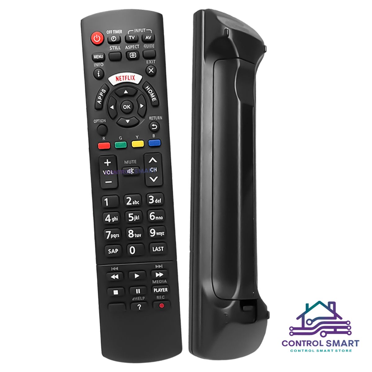 GENERICO - Control Remoto Compatible Para Smart Tv Panasonic LcdLedPlasma