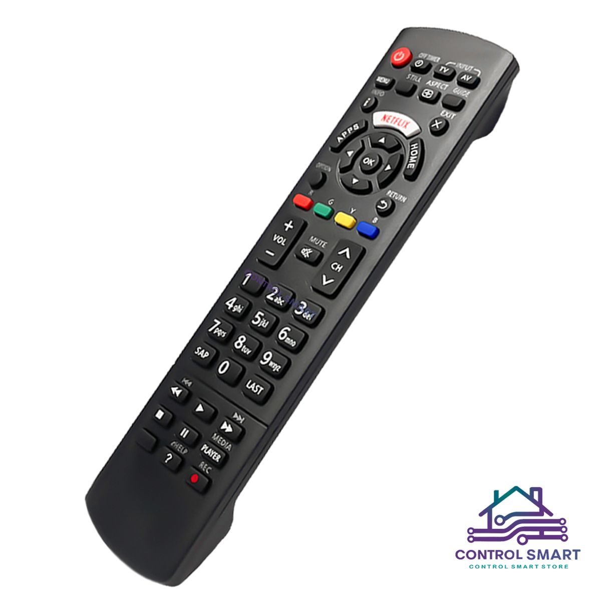 GENERICO - Control Remoto Compatible Para Smart Tv Panasonic LcdLedPlasma