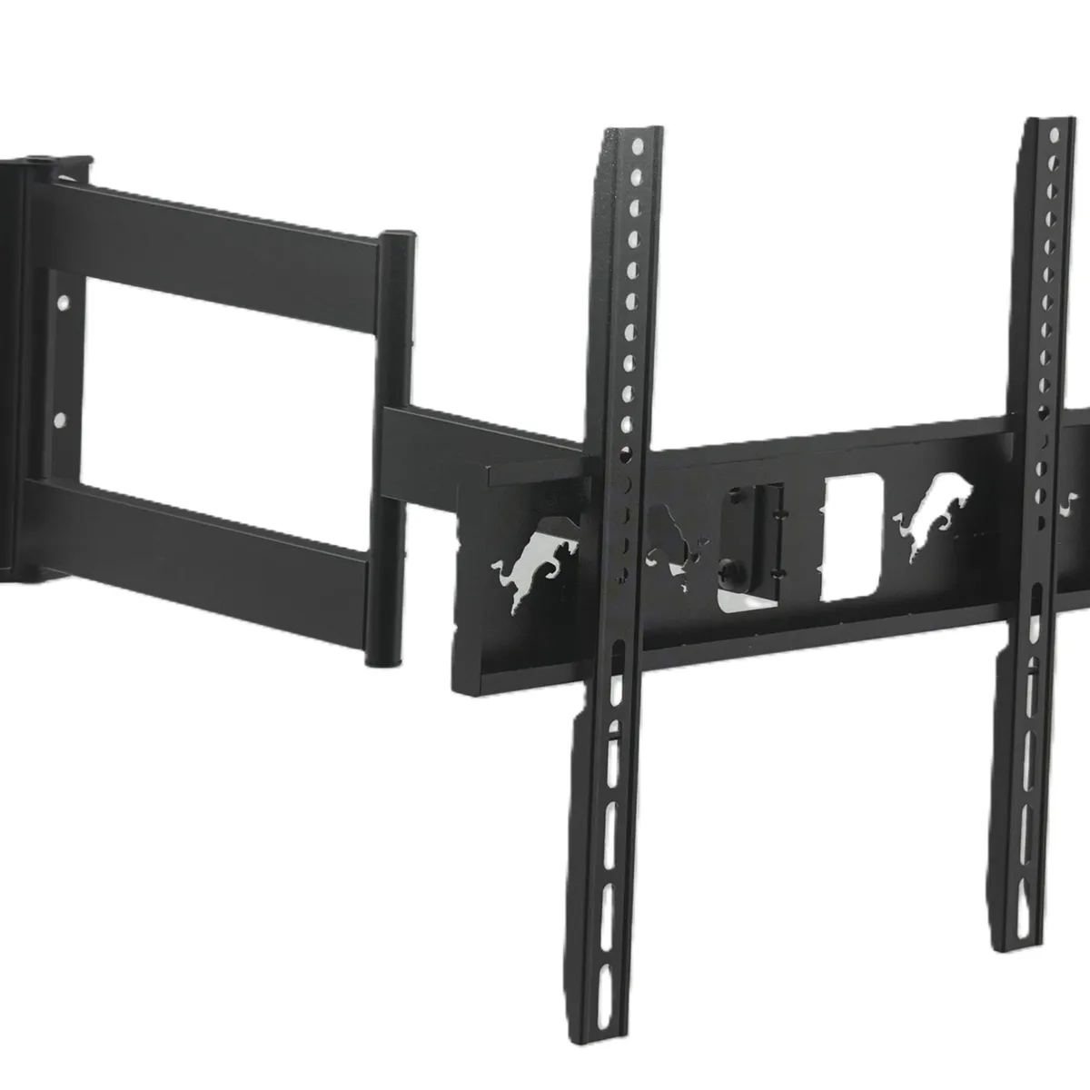 GENERICO - RACK TV TORITO 2 BRAZOS XL 70CM DE 32 a 65 " / NEGRO