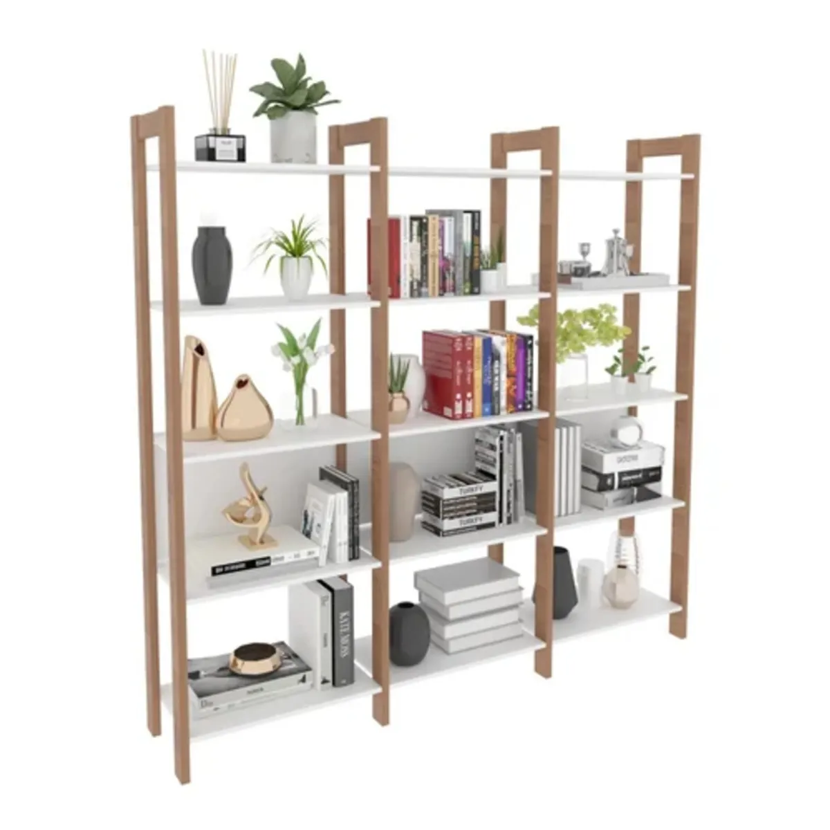 GENERICO - Estante Vintage Moderno Mario 190Cm R&R Muebles