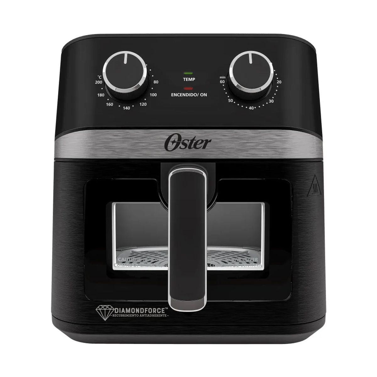 OSTER - Freidora de Aire Manual Oster cVentana y Luz Interna 6L CKSTAF60WMDF