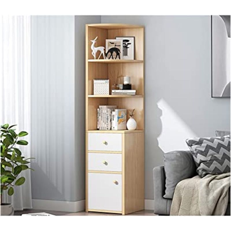 GENERICO - Estante Moderno Renzo 150Cm DunaBlanco R&R Muebles