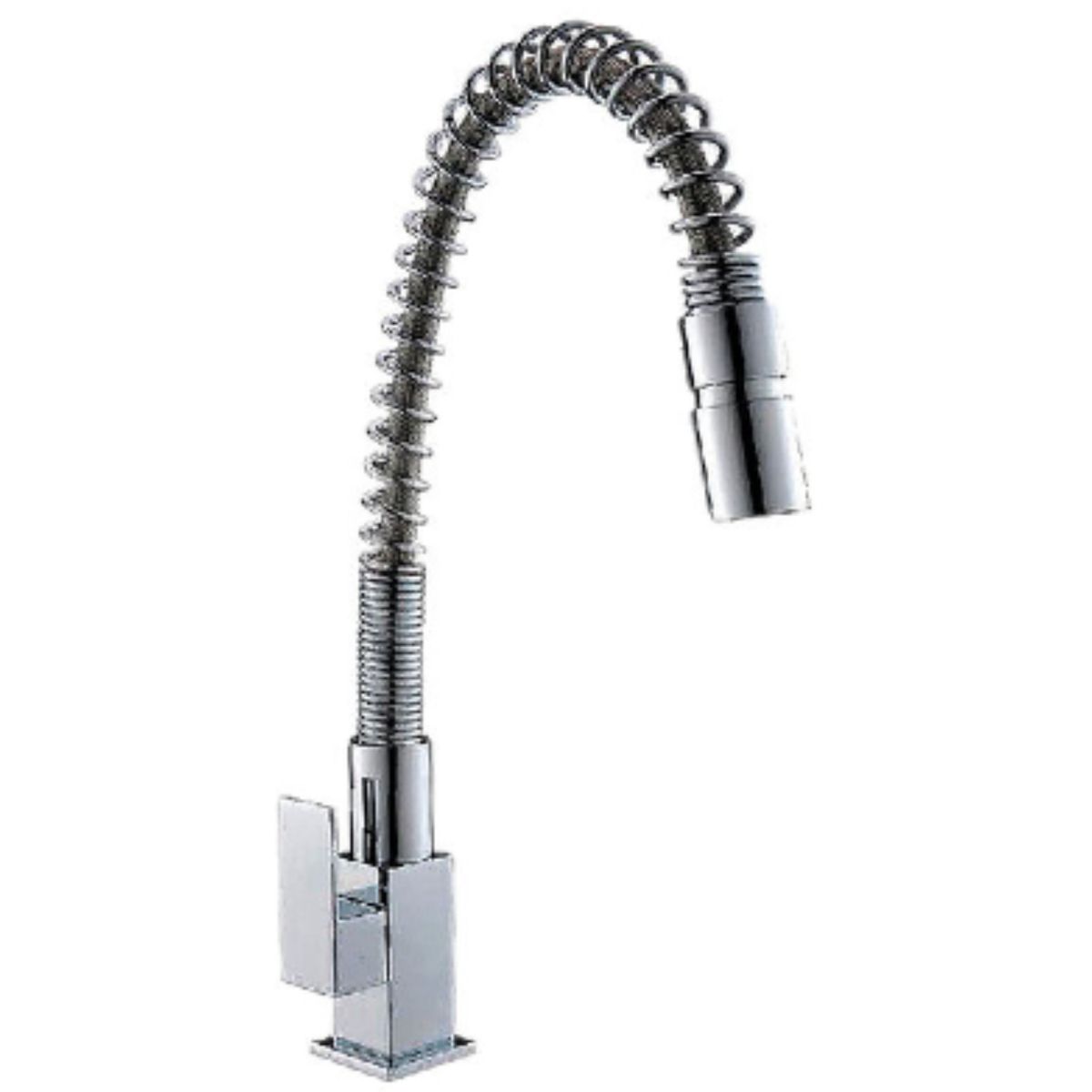 GENERICO - Llave Ganso Para Cocina en Bronce Cromado