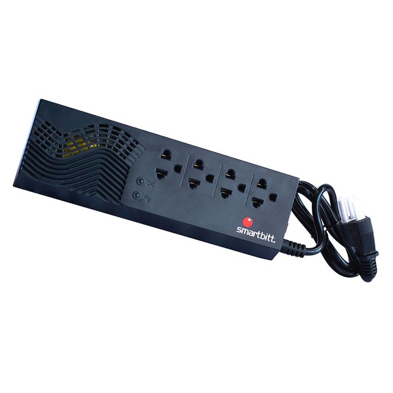 GENERICO - SMARTBITT SBAVR1202S Estabilizador de 4 Tomas 1200VA NEMA 5-15P