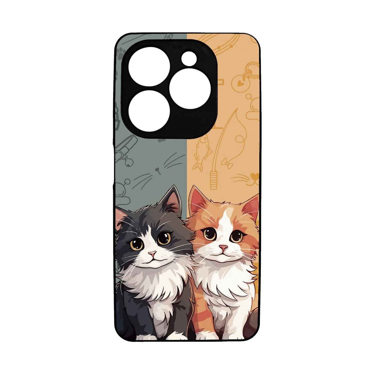 GENERICO - Funda Protector Case Para TECNO SPARK 20 20C