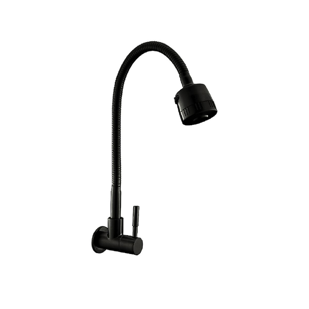 IMPORTADO MC - Llave Ganso Para Cocina en Acero 304 Negro