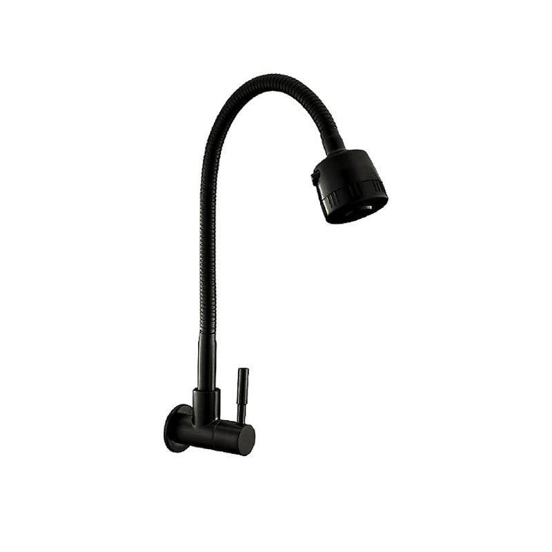 IMPORTADO MC - Llave Ganso Para Cocina en Acero 304 Negro