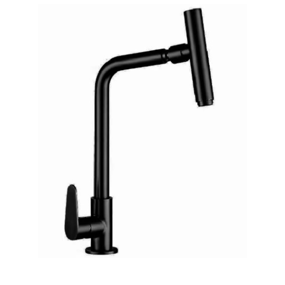 IMPORTADO MC - Grifería tipo Ganso para Cocina Acero 304 Negro