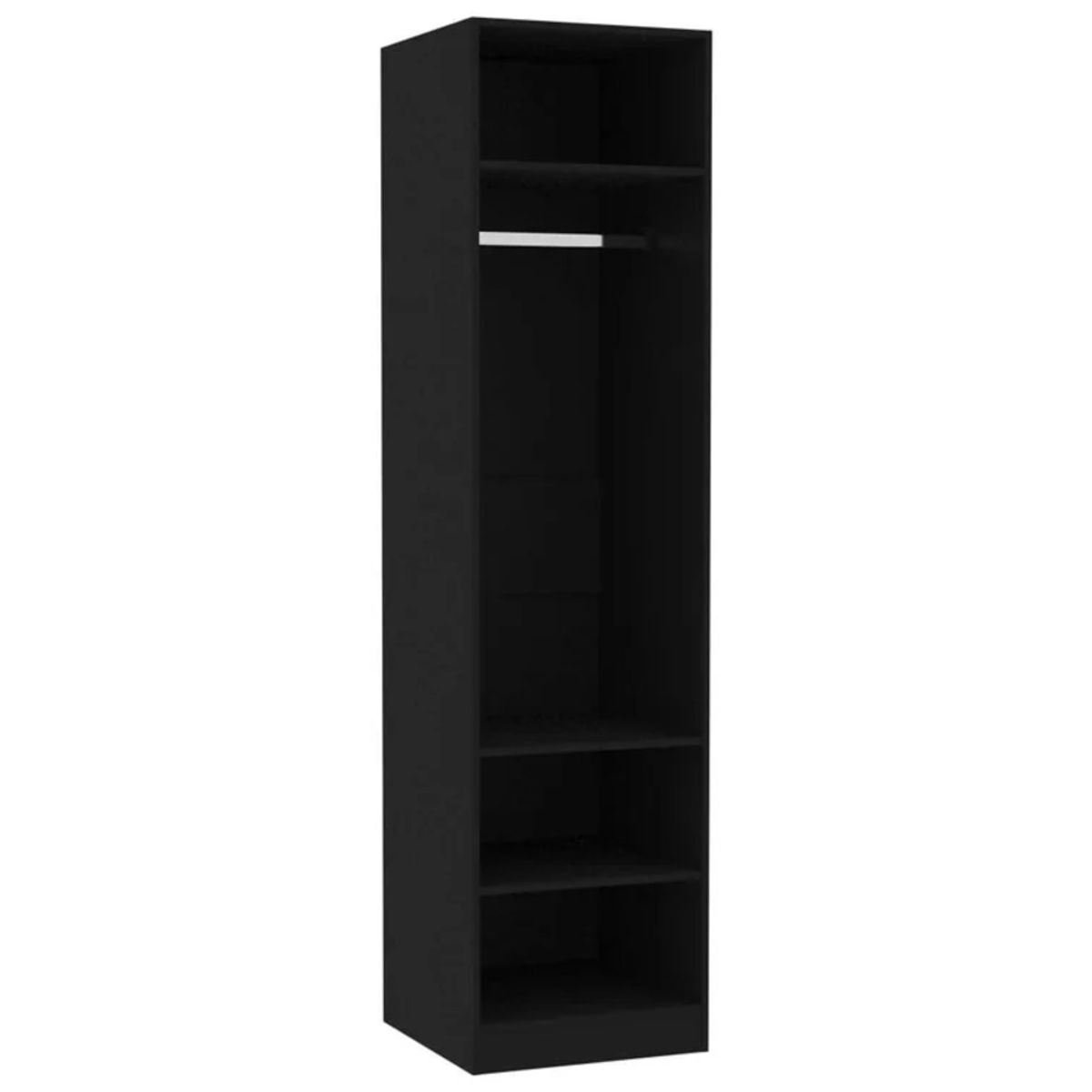 GENERICO - Armario Moderno Mako Negro R&R Muebles