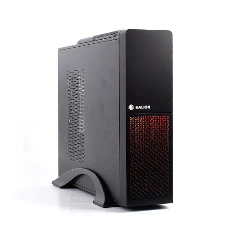 HALION - CASE SLIM HALION SUPRA-PRO S613 350W USB30 USB-C RGB