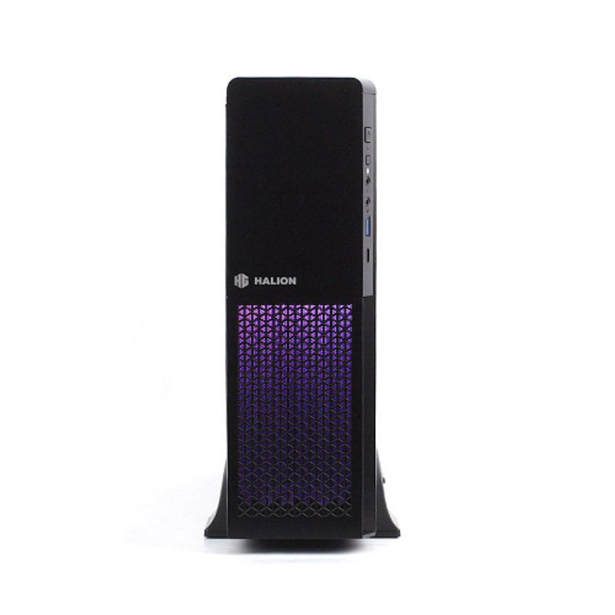 HALION - CASE SLIM HALION SUPRA-PRO S613 350W USB30 USB-C RGB
