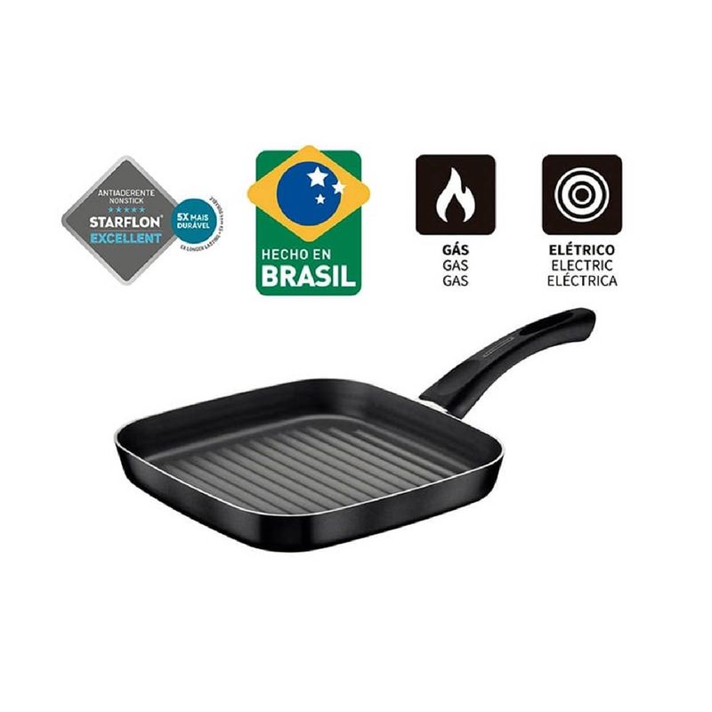TRAMONTINA - Sartén TRAMONTINA Professional ace inox28cm Cuadrado