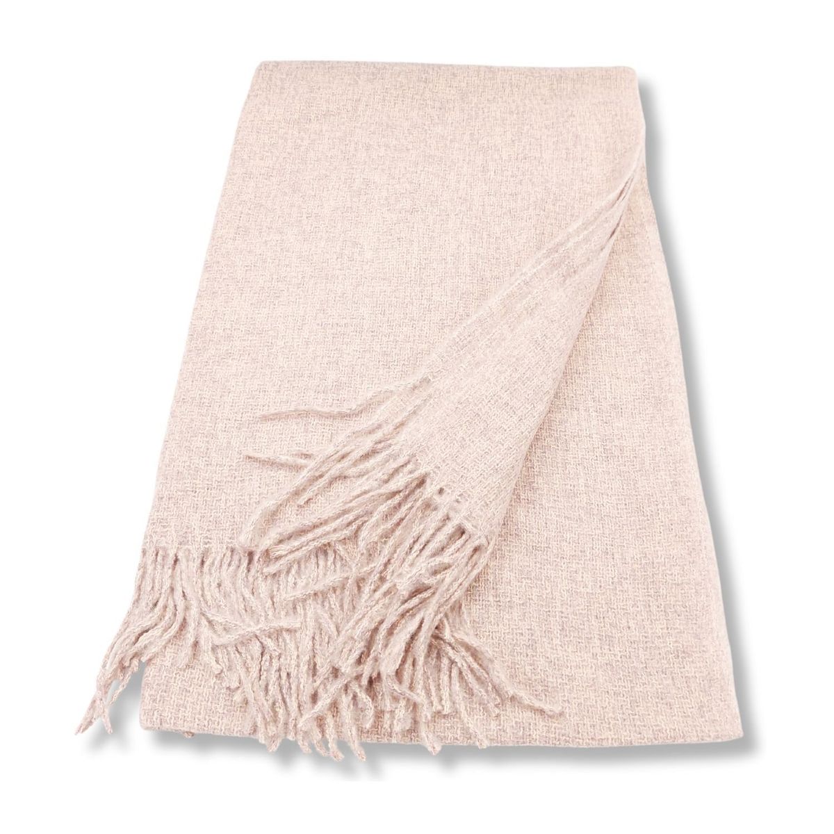 GENERICO - Maxi Bufanda Mujer Color Entero Lavanda